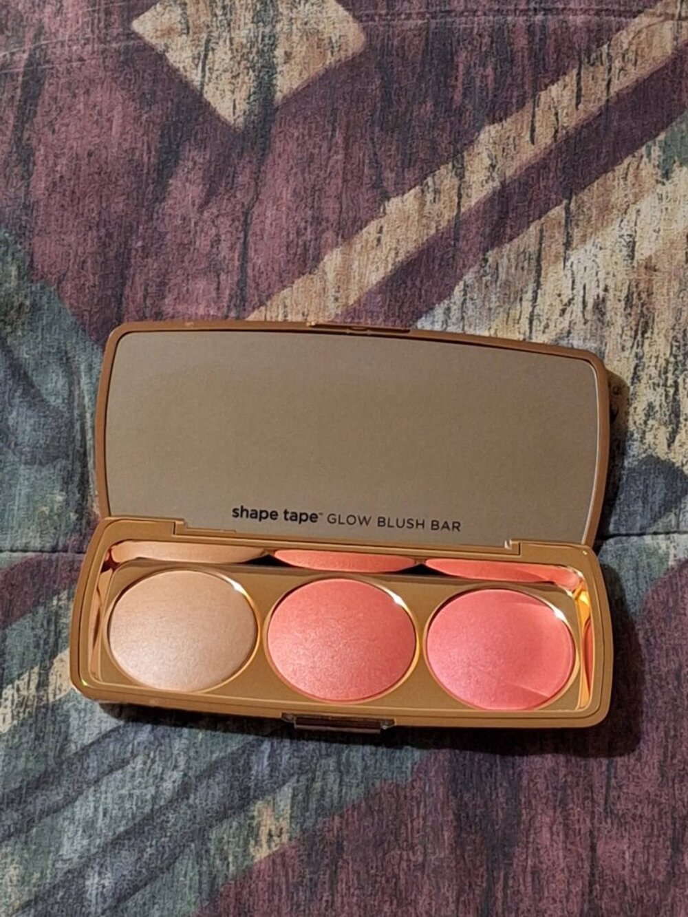 Title: Tarte Shape Tape Glow Blush Bar (Light) – NEW – Highlight & Blush Palette